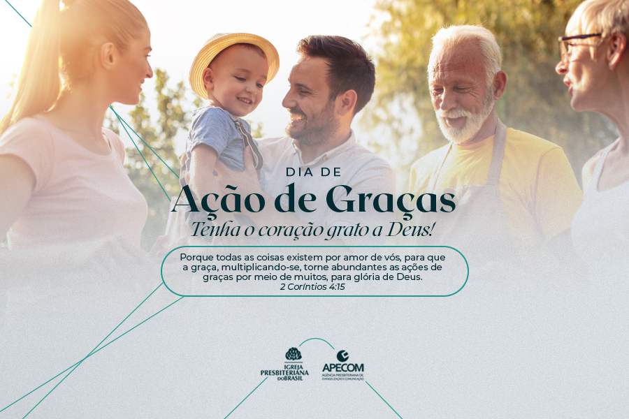 Ações de graças e o advento do Natal